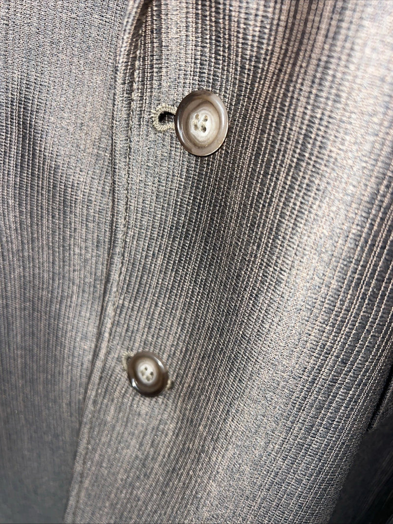 New Circle S Brown Suit Jacket 42L #25832 T-604