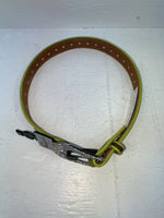 New Brown Genuine Leather Nocona Bling And Green Border 20” Belt #N4410223 NN-82