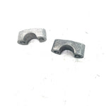 96 Yamaha Kodiak 400 YFM400FW 4x4 OEM Handlebar Clamp Set 1E6-23441-00-00 AY64