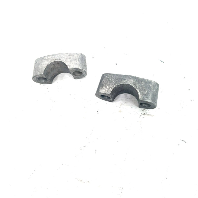 96 Yamaha Kodiak 400 YFM400FW 4x4 OEM Handlebar Clamp Set 1E6-23441-00-00 AY64