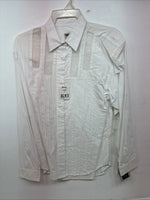New Women’s Wrangler White Design Long Sleeve Button Up Medium MM-59
