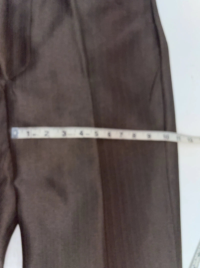New Vintage Brown Circle S Polyester Pants #CP5091 XX-77