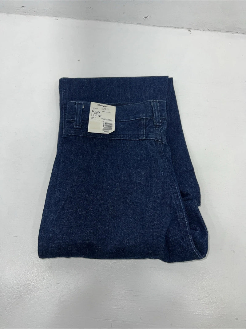 New Women’s Wrangler Silverlake Rawlines Denim Jeans No Pockets . 11/12x36 L-21