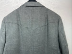 New Men’s Gray HbarC California Ranchwear Dress Coat 42R WW-54