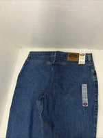 New Women’s Diamond Cut Gusset Denim Jeans. 17/18x36 K-5