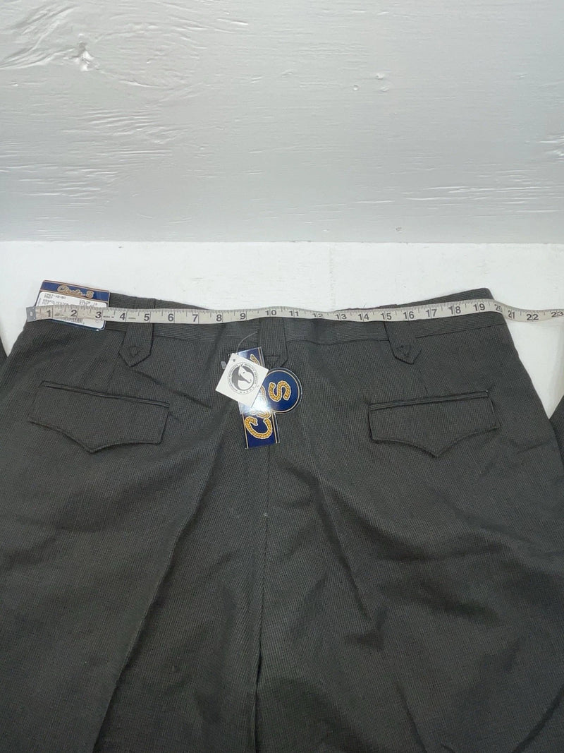New Vintage Black Circle S Polyester Pants #CP6740BO OO-2