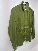 New Women’s Rockmount Green Long Sleeve Pearl Snap Size 32 KK-24