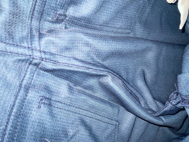 New Vintage Blue Polyester Pants #2624 3A-10