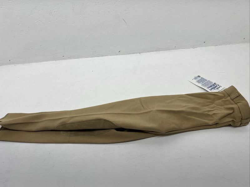 New Women’s Beige Comfort Riders Low Rise English Riding Breeches. 30 R D-88
