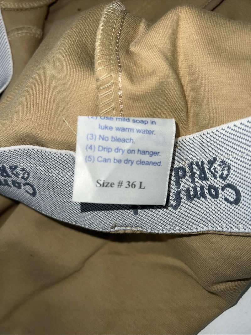 New Women’s Tan Comfort Riders Hunt Meister English Breeches. 36 L D-58