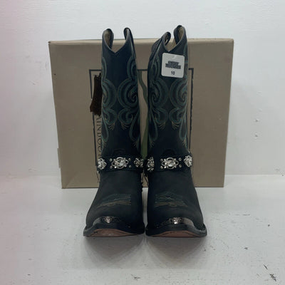 New Women’s Black Smoky Mountain Cowboy Boots. 6351 10. 15-161