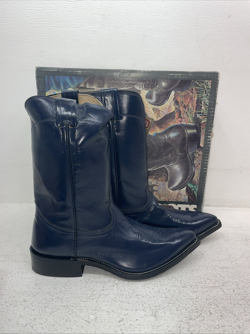 New Men’s Blue Nocona Cowboy Boots. 8050 8 E. 3-148
