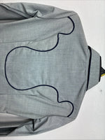 New Boys Dickson Jenkins Blue Long Sleeve Button Up Size 16 DD-84