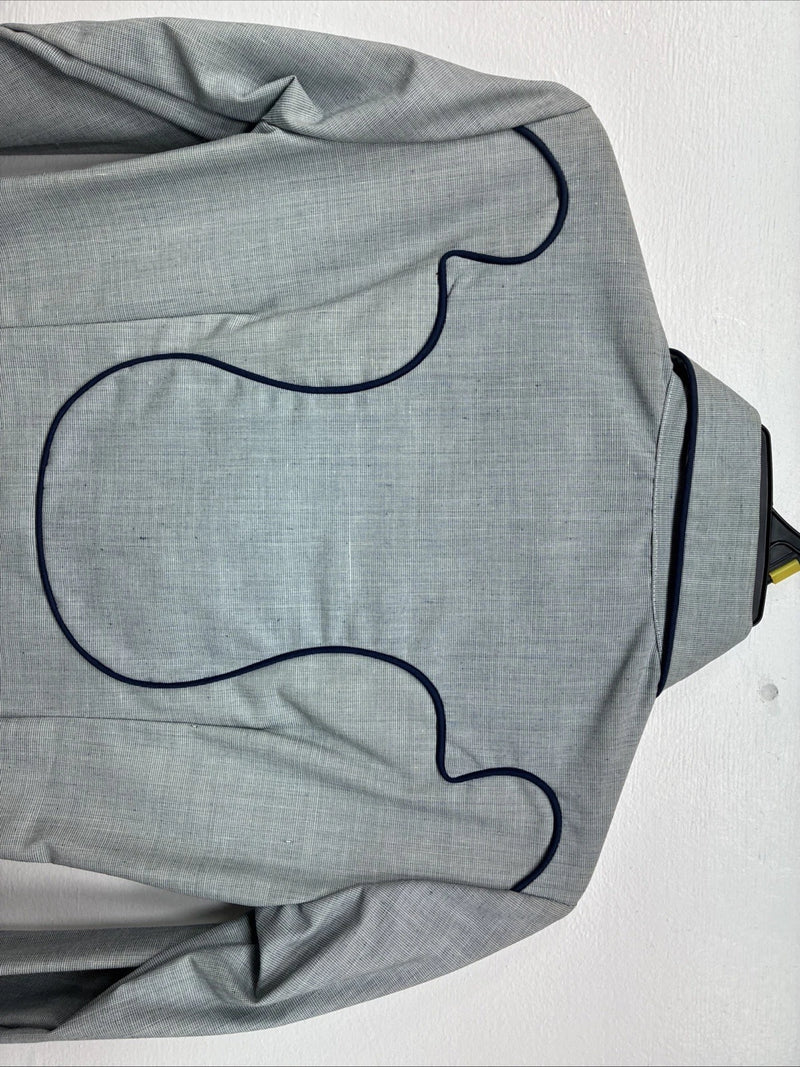New Boys Dickson Jenkins Blue Long Sleeve Button Up Size 16 DD-84