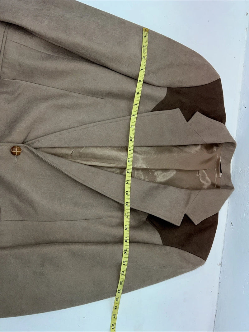 New Men’s Wrangler Brown Suit Jacket 40L #77452 AA-601