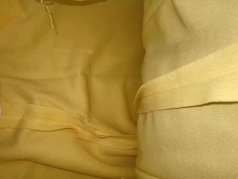New Vintage Yellow Western Heritage Polyester Pants #G31 VV-24
