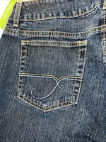New Women’s Jackson 20X Low Rise Star Gazer Denim Jeans. 15/16x34 K-3