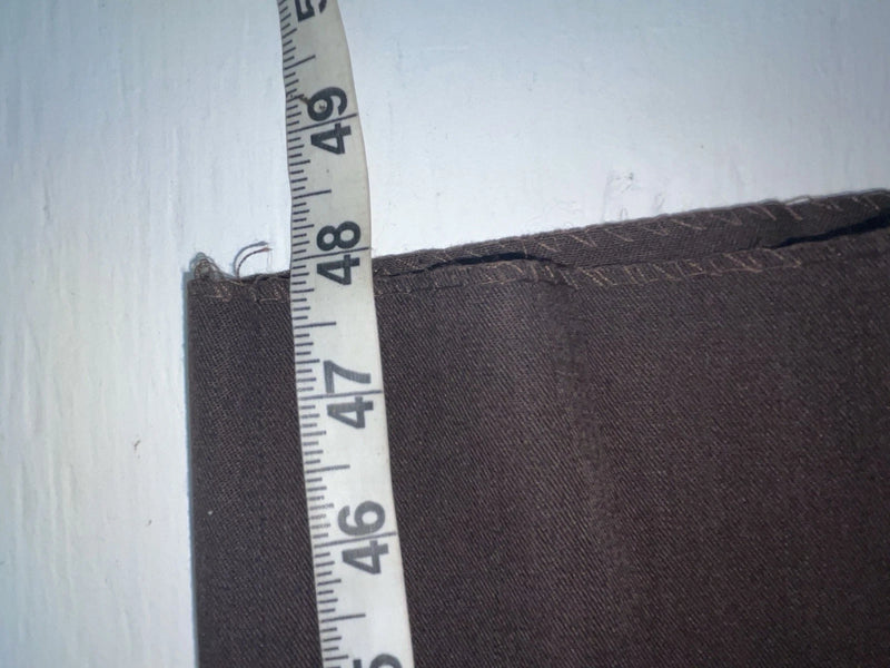 New Vintage Brown Circle S Polyester Pants #CP6729 SS-28