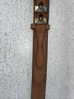 New Brown Genuine Leather 34” Belt #6987/28 Z-33