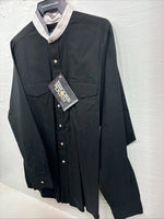New Men’s Brooks & Dunn Black Long Sleeve Button Up XL M-89