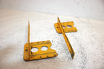 1996 Ski-doo Mxz 440 Oem Rear Tunnel Bracket Set 518312939 518312940 SS13