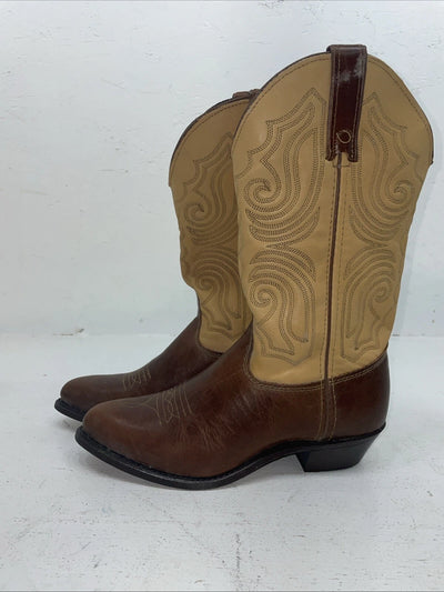 New Women’s Brown Capezio Cowboy Boots. L 224 7 M. 18-96