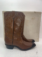 New Women’s Brown Texas Brand Cowboy Boots. 21 9 C. 15-61