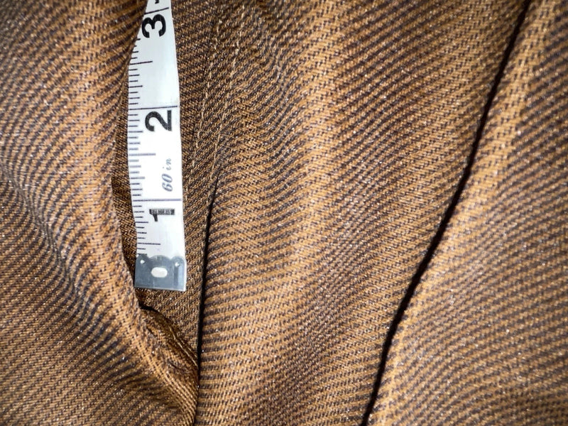 New Vintage Brown Miller Polyester Pants #2624 3A-79
