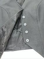 New Women’s Dickson Jenkins Black Show Vest Medium #7055 UU-37