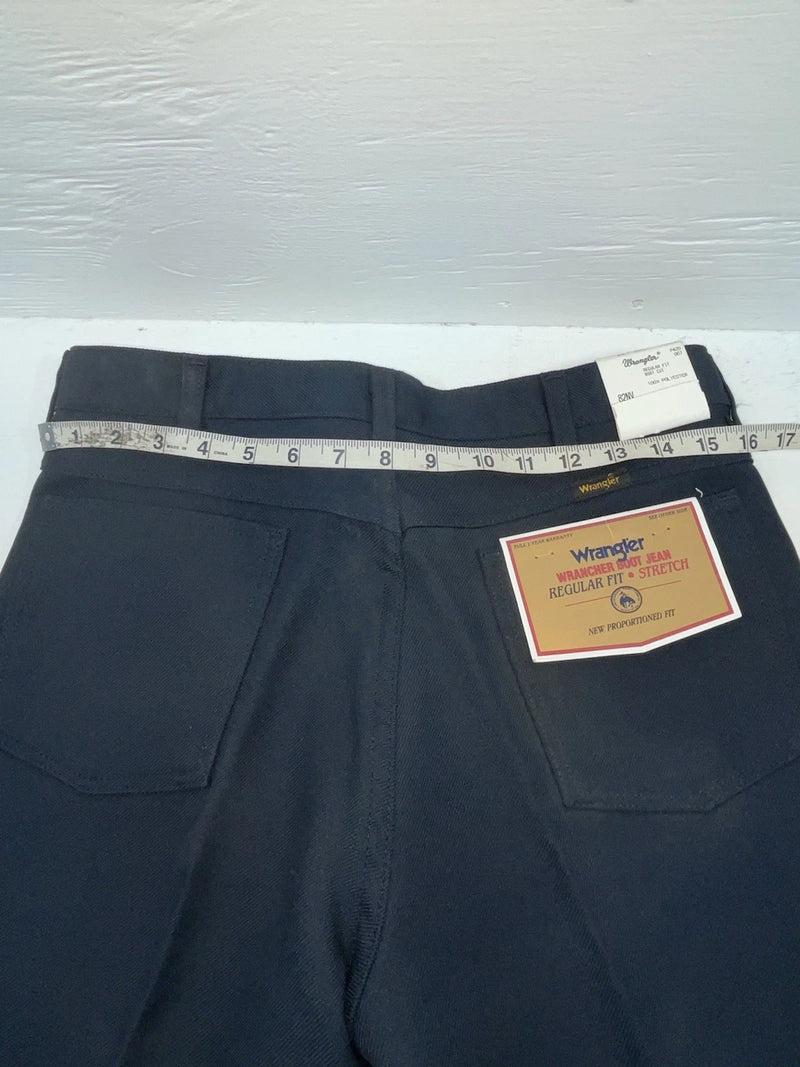 New Vintage Blue Wrangler Polyester Pants #82NV SS-11
