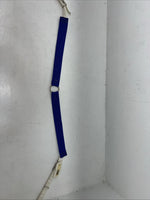 New Blue Nylon Pre-ride Check List Tripping Collar #327048 EE-11
