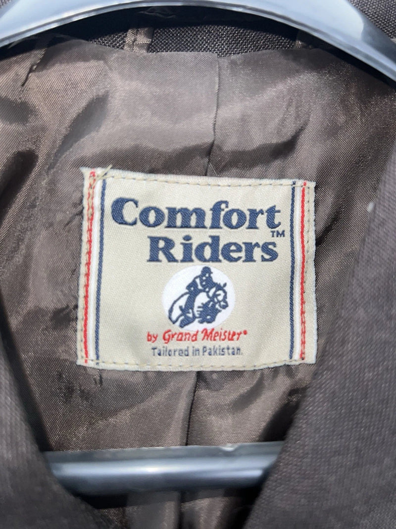 New Women’s Comfort Riders Brown Hunt Meister Riding Coat 18R FF-600