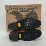 New Women’s Brown American West Cowboy Boots. 59003 10 M. 15-122