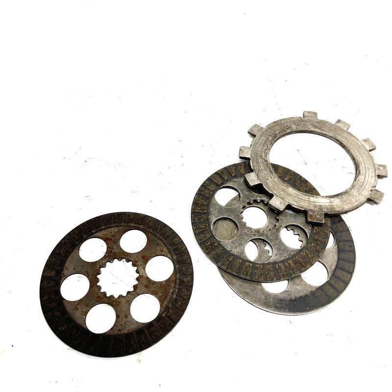 02-03 Kawasaki Prairie 650 KVF650A 4x4 OEM Rear Brake Disc Set 41080-1483 AK37