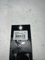 New Women’s Rock 47 Silver Hoop Oval Earrings. ER2649R47 A-68