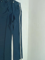 New Vintage Blue Miller Polyester Pants #2624 3A-46