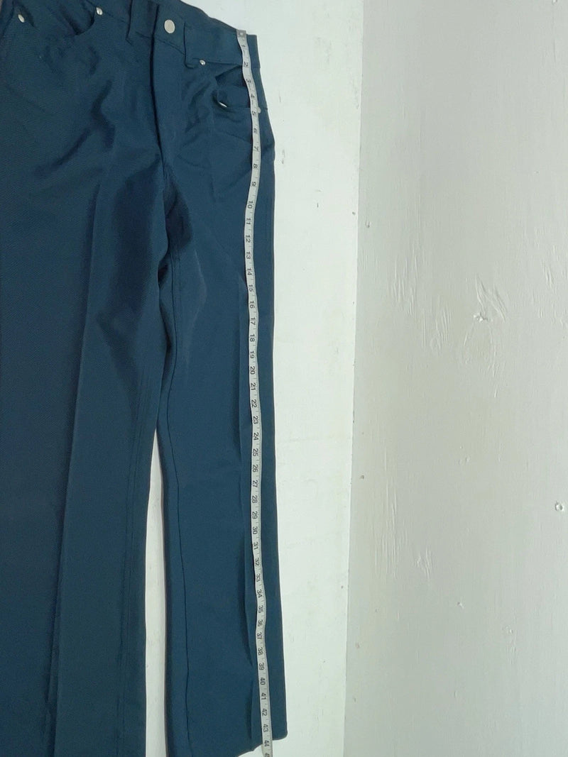 New Vintage Blue Miller Polyester Pants #2624 3A-46