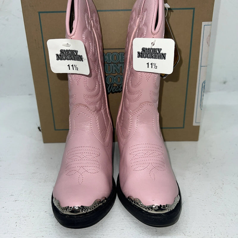 New Children’s Pink Smoky Mountain Cowboy Boots. 1041C 11.5 11 1/2. 24-104