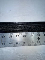 New Black Genuine Leather 3D Tooled And Pendent 30” Belt #2030 JJ-152