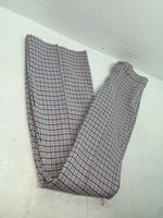 New Vintage Blue And Red Lined Dickson Jenkins Polyester Pants #723 3A-124