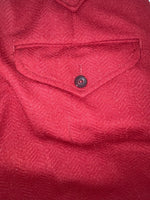 New Vintage Red Polyester Pants #2327 3A-78