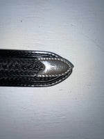 New Black Genuine Leather 3D Tooled And Pendent 30” Belt #2030 JJ-152