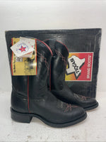 New Men’s Black Texas Brand Cowboy Boots. 5300 10 D. 7-19
