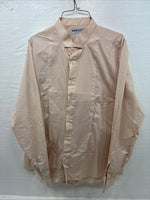 New Wayne Scott Tan Long Sleeve Button Up English Shirt XL X-78