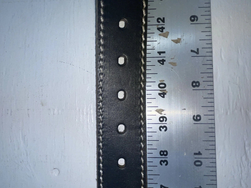 New Black Genuine Leather HD Extreme 40” Belt #N2711801 NN-138