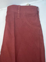 New Vintage Red Dickson Jenkins Polyester Pants #5512 OO-59