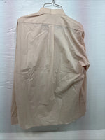 New Wayne Scott Tan Long Sleeve Button Up English Shirt XL X-78