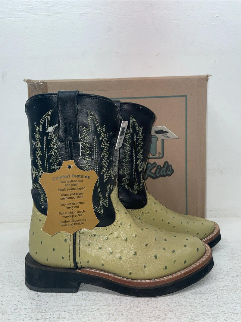New Kids Green Smoky Mountain Cowboy Boots. 3027 C /.5 2 1/2. 23-148