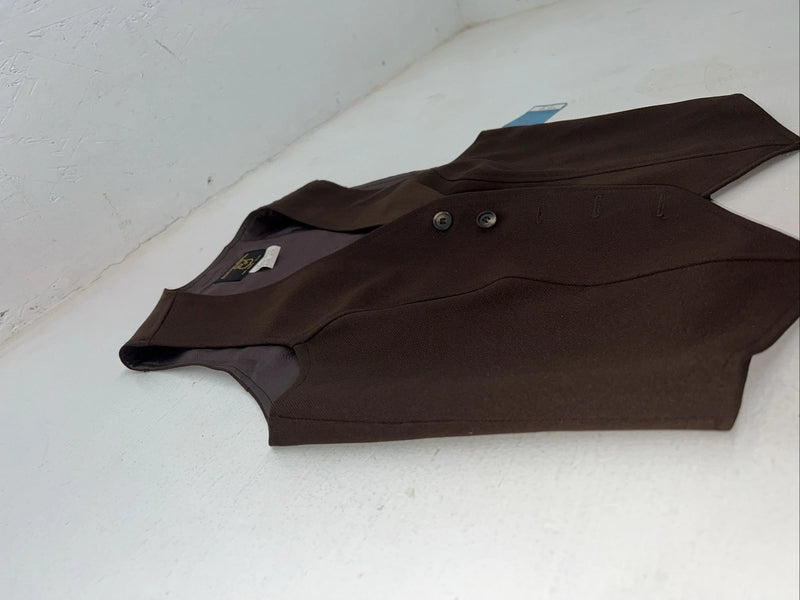 New Women’s Brown Dickson-Jenkins Vest 8/30 #7053 WW-22