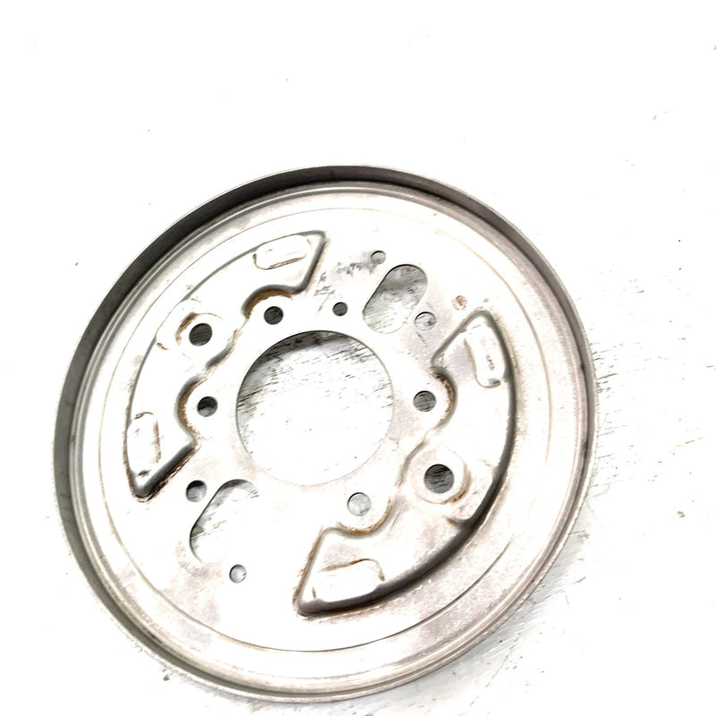 88 Honda FourTrax 300 4x4 OEM Front Left Brake Backing Plate 45120-HA7-651 AH89